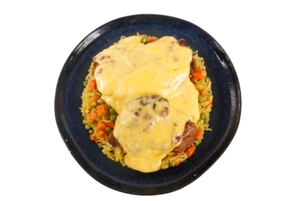 Caramelized Cheesy Glazed Chicken